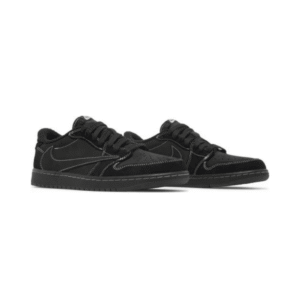 ⁦Jordan 1 Retro Low OG SP Travis Scott Black Phantom⁩ – תמונה ⁦2⁩