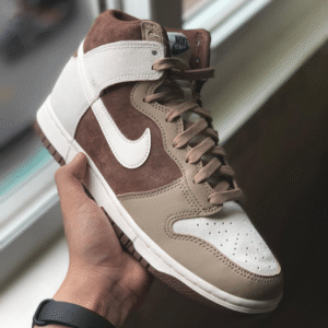 ⁦Nike Dunk High Light Chocolate⁩ – תמונה ⁦4⁩