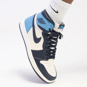 ⁦Nike Air Jordan 1 Retro High Obsidian UNC⁩ – תמונה ⁦3⁩
