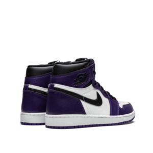⁦Nike Air Jordan 1 Retro High Court Purple White⁩ – תמונה ⁦3⁩