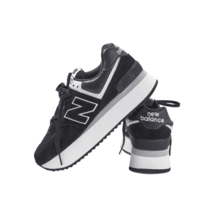 ⁦New Balance 574 Platform Black⁩ – תמונה ⁦3⁩