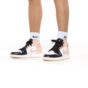 Nike Air Jordan 1 Mid Crimson Tint Toe – תמונה 4