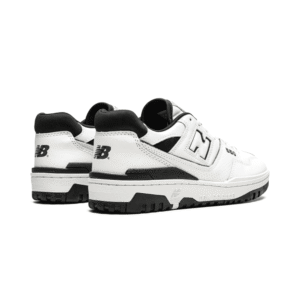 ⁦New Balance 550 White Black Leather⁩ – תמונה ⁦3⁩