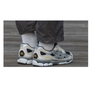 ⁦Asics Gel NYC Black CLAY Grey - נעלי אסיקס⁩ – תמונה ⁦7⁩