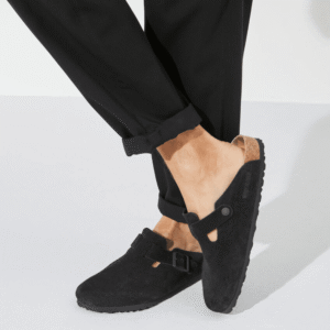 ⁦Birkenstock Boston Black - בירקנשטוק⁩ – תמונה ⁦4⁩