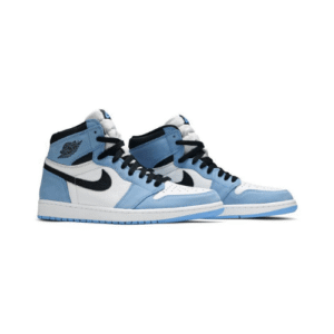 Nike Jordan 1 Retro High White University Blue Black – תמונה 4
