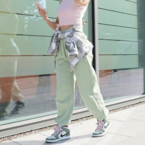 ⁦Nike Air jordan 1 Mid Dutch Green⁩ – תמונה ⁦4⁩