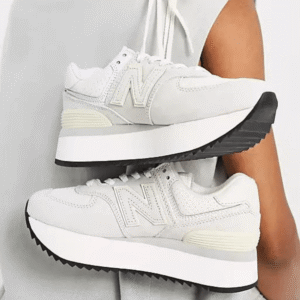 New Balance 574 Platform White – תמונה 4