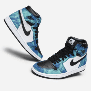 ⁦Nike Air Jordan 1 High Tie Dye⁩ – תמונה ⁦3⁩