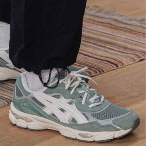⁦Asics Gel NYC Smoke Green – נעלי אסיקס⁩ – תמונה ⁦6⁩
