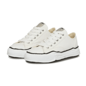 ⁦Maison Mihara Yasuhiro Peterson Low White- נעלי מייסון מיארה⁩ – תמונה ⁦5⁩