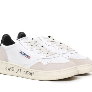 Autry Medalist Slogan Printed Low-Top Sneakers – תמונה 3