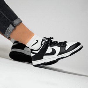 Nike Dunk Low Retro White Black – תמונה 4