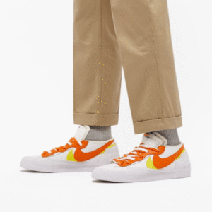Nike Sacai x Blazer Low Magma Orange – תמונה 3