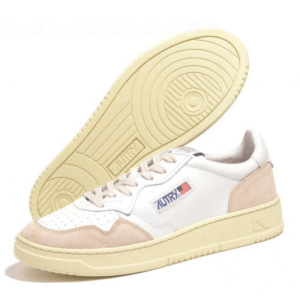 Autry Medalist Low White Suede – תמונה 2