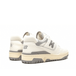New Balance 550 Leather White Gray – תמונה 3