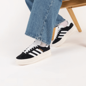 Adidas Originals Gazelle Black White – תמונה 3