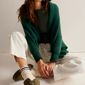 Birkenstock Boston Shearling Fur Olive – תמונה 3