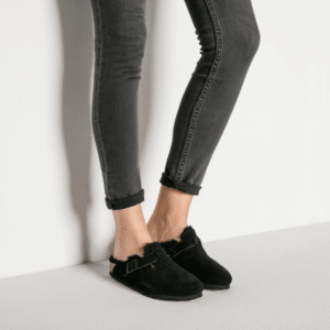 Birkenstock Boston Shearling Fur Black – תמונה 4