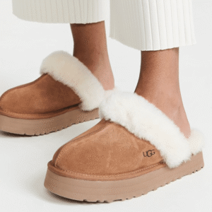 ⁦UGG Disquette Platform Brown⁩ – תמונה ⁦3⁩