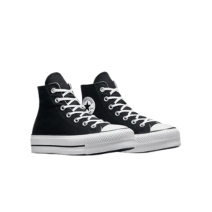 ⁦Converse All Stars Lift Platform High Black - נעלי אולסטאר פלטפורמה⁩ – תמונה ⁦3⁩