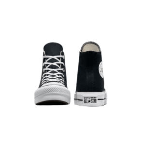 ⁦Converse All Stars Lift Platform High Black - נעלי אולסטאר פלטפורמה⁩ – תמונה ⁦5⁩