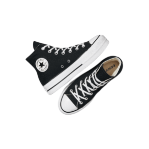⁦Converse All Stars Lift Platform High Black - נעלי אולסטאר פלטפורמה⁩ – תמונה ⁦7⁩