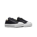 ⁦Converse All Stars Low Lift Platform Black - נעלי אולסטאר⁩ – תמונה ⁦2⁩