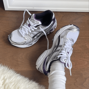 ASICS Gel-Kayano 14 White Dark Grape – נעלי אסיקס – תמונה 6