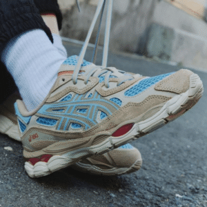 Asics Kayano 14 Harbor Blue Wood Crepe – נעלי אסיקס – תמונה 6