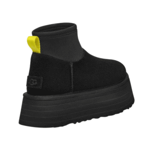 ⁦UGG Classic Mini Dipper Black- נעלי האג⁩ – תמונה ⁦4⁩