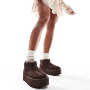 Ugg Classic Ultra Mini Platform Dark Brown - נעלי האג – תמונה 4
