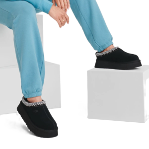⁦UGG Tazz Plains Felicity Leopard כפכפי טאז מנומר פלטפורמה לנשים⁩ – תמונה ⁦15⁩