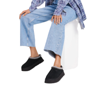 ⁦UGG Tazz Plains Felicity Leopard כפכפי טאז מנומר פלטפורמה לנשים⁩ – תמונה ⁦17⁩