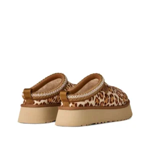 ⁦UGG Tazz Plains Felicity Leopard כפכפי טאז מנומר פלטפורמה לנשים⁩ – תמונה ⁦20⁩