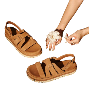 ⁦סנדלי נשים UGG Goldenstar Gleam – סטייל מודרני ונוחות יומיומית⁩ – תמונה ⁦8⁩