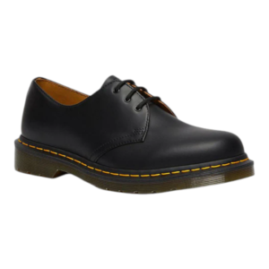 ⁦Dr. Martens 3 Eye Gibson Smooth Black נעלי יוניסקס⁩ – תמונה ⁦1⁩