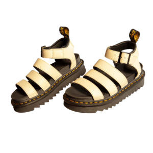 ⁦Dr. Martens Blaire Parchment Beige סנדלי נשים⁩ – תמונה ⁦4⁩