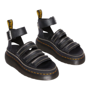 ⁦Dr. Martens Clarissa II Quad Black Aunt Sally סנדלי פלטפורמה לנשים⁩ – תמונה ⁦20⁩