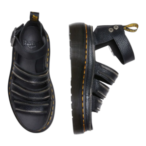⁦Dr. Martens Clarissa II Quad Black Aunt Sally סנדלי פלטפורמה לנשים⁩ – תמונה ⁦2⁩
