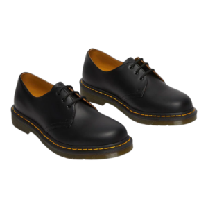 ⁦Dr. Martens 3 Eye Gibson Smooth Black נעלי יוניסקס⁩ – תמונה ⁦3⁩