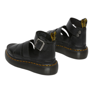 ⁦Dr. Martens Clarissa II Quad Black Aunt Sally סנדלי פלטפורמה לנשים⁩ – תמונה ⁦21⁩
