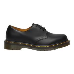 ⁦Dr. Martens 3 Eye Gibson Smooth Black נעלי יוניסקס⁩ – תמונה ⁦4⁩