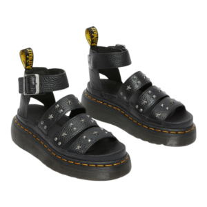⁦Dr. Martens Clarissa II Quad Black Aunt Sally סנדלי פלטפורמה לנשים⁩ – תמונה ⁦5⁩