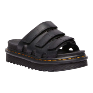 ⁦Dr. Martens Raine Slide Black כפכפי נשים⁩ – תמונה ⁦1⁩