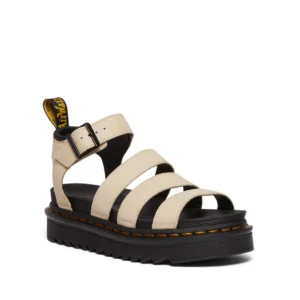 ⁦Dr. Martens Blaire Parchment Beige סנדלי נשים⁩ – תמונה ⁦1⁩