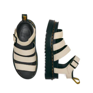 ⁦Dr. Martens Blaire Parchment Beige סנדלי נשים⁩ – תמונה ⁦8⁩