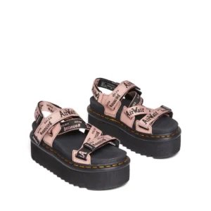 ⁦Dr. Martens Kimber Pink סנדלי פלטפורמה לנשים⁩ – תמונה ⁦3⁩