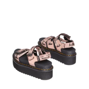 ⁦Dr. Martens Kimber Pink סנדלי פלטפורמה לנשים⁩ – תמונה ⁦4⁩