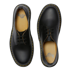 ⁦Dr. Martens 3 Eye Gibson Smooth Black נעלי יוניסקס⁩ – תמונה ⁦11⁩